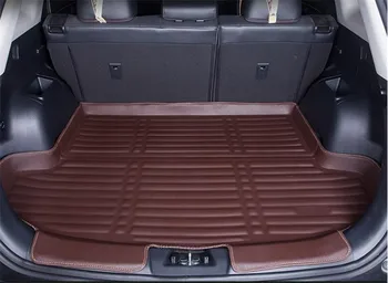 Car styling para Mitsubishi Eclipse Cruz 2018-2020 3D en tres dimensiones de la PU de la cola de la caja protectora de la almohadilla de la alfombra tronco de equipaje pad