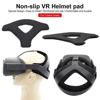Casco VR de Cabeza Ajustable de la Correa de la Almohadilla de Espuma Cojín antideslizante Diadema de la Correa de Accesorios de Fijación Para Oculus VR Quest Auricular