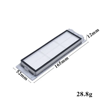 Cepillo central Lavable Filtro de cepillo Lateral para Xiaomi Roborock T65 S5 S50 S51 S55 E4 Robot Aspiradora Fregar el Paño accesorios