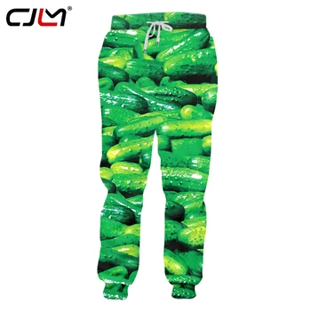 CJLM Hombre Primavera Impreso en 3D Magic Muchroom Verde Jogger Pants Hermosa de gran tamaño 5XL la Ropa de los Hombres de Invierno pantalones de Chándal
