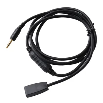 Coche de Accesorios de Audio de 3,5 mm AUX Cable del Adaptador de Entrada Para el iphone para BMW E46 envío de la gota