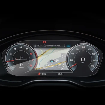 Coche Estilo de Panel de Pantalla de la Película de Navegación GPS Vidrio de la Pantalla Protector de Cine Para el Audi Q5 año FISCAL 2018-Presente el Interior de la etiqueta Engomada