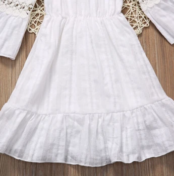 Concurso De Blanco Lindo De Encaje Vestidos De Niña Ropa De Verano Ropa Para Playa Vestido De La Princesa De Los Niños De Las Niñas De Bebé