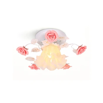 Corea del jardín de la lámpara de techo de cerámica de la sala de estar de la lámpara del comedor lámparas de romántica luz de la habitación salón de belleza de la ropa de la luz de techo