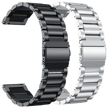Correas de Metal Para Huawei Reloj GT/GT2 46 mm de Honor de la Magia 2 Smart Band Pulsera Inoxidable Correa De Reloj Galaxy 3 45 46 Pulsera