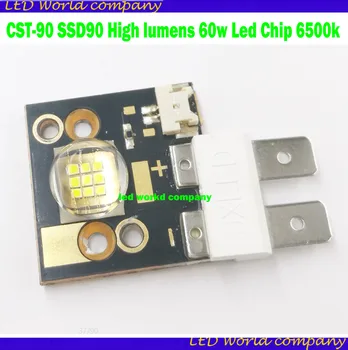 CST-90 SSD90 de Alta lúmenes 60w Chip Led 6500k 60degree Módulo Led De Cabeza móvil