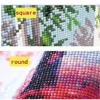 Cuadrado completo de Perforación Colorido Ojos 5D Bricolaje Diamante Pintura de Resina Pega el Bordado 3D de punto de Cruz Mosaico Kits de Decoración del Hogar de regalo
