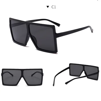 Cuadrados de gran tamaño Gafas de sol de las Mujeres 2021 de Lujo de la Moda de las Gafas de sol Retro de la Marca del Diseñador Femenino de las Mujeres gafas de Sol de tonos De Sol UV400