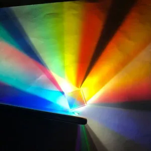 Cubo de la Aurora de la Cabina de la Caliente-venta de la Luz Tiembla con el Mismo Color del Prisma para Colgar Universo de Rubik de Regalo