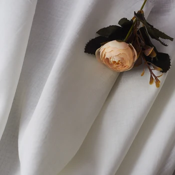 De alta calidad de algodón, ramio material Cómodo y transpirable en el verano de tela DIY hecho a Mano Vestido de ropa tissu