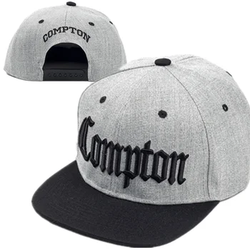 De alta calidad nueva Compton bordado de Gorras de Moda de Algodón ajustable Hombres Gorras de Runkeeper Sombrero de las Mujeres hop Sombreros snapback Cap