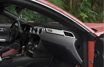 De calidad superior de acero Inoxidable coche en el interior por encima de pasajeros guión de ajuste para el-2019 Ford Mustang