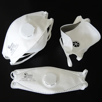 De Calidad superior de FFP3 CE la Máscara de la Cara de la Válvula de Protección Personal Filtro Diadema Particular Respirador a prueba de Polvo, protección para la cabeza en la Boca de las Máscaras