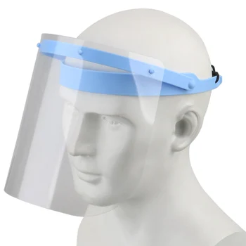 De Cara completa que Cubre la Máscara de la Visera del Escudo Anti-niebla a prueba de Salpicaduras protector de Cara Completo de la Máscara de 10 Tabletas Transparente Máscara Protectora