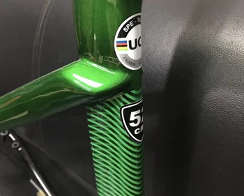 De carbono bicicleta de frenos de disco ultraligero molde 2020 ganador de color SL7 conjunto de cuadros con BSA parte inferior del soporte de eje Pasante 100*12 142*12mm