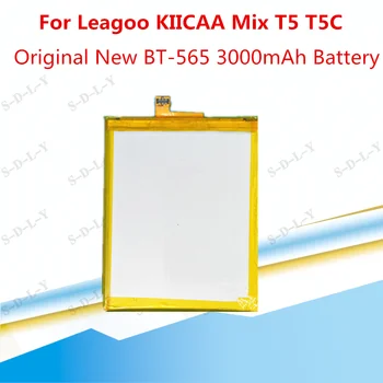 De Copia de seguridad Original Leagoo T5 Batería de 3000mAh Para el Leagoo KIICAA Mezcla T5 T5C BT565 Smart Teléfono Móvil + + Número de Seguimiento