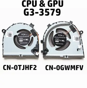 De la CPU VENTILADOR de la GPU para Dell G5 15 5587 G3-3579 serie 0TJHF2 TJHF2 0GWMFV GWMFV FKB8 DC28000KUF0 tjhf2 gwmfv dc28000kvr0 dc28000kur0