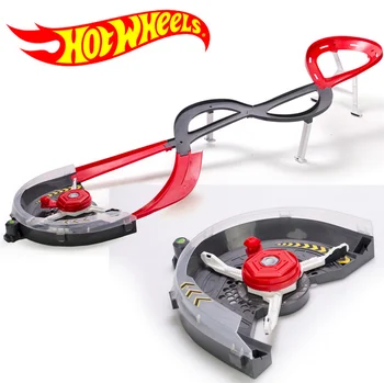 De la rotonda de la Pista Generador de Hot Wheels Coches de Juguete Modelo Playset Juguetes para los Niños Clásico Regalo de Cumpleaños Hotwheels Regalo Juguetes X2589