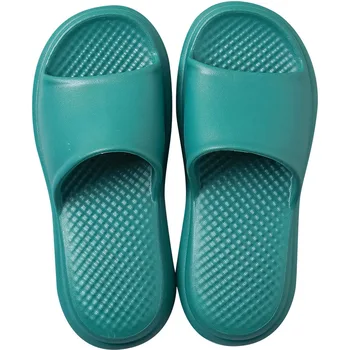 De las nuevas Mujeres de Interior Piso Zapatos de Verano antideslizante Chanclas de Baño en Casa Zapatillas Mujer Zapatillas Cómodas Zapatillas de hombre