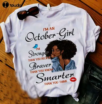 De octubre de Regalos de Cumpleaños estoy de octubre a las Mujeres la Chica de la Camiseta