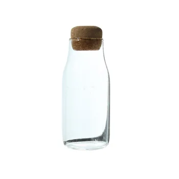 De Vidrio transparente de Cocina, Botellas de Almacenamiento para Productos a Granel los Frascos con Tapa de Especias de Azúcar en el Té Recipiente de Café Organizador Jar