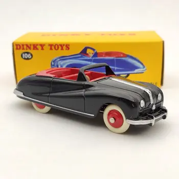 DeAgostini 1/43 Dinky Toys 106 Para Austin Atlántico Convertible Negro Fundido Modelos