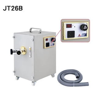 Digital Laboratorio Dental Colector de Polvo de la Aspiradora con 2 base de succión de 550W JT-26B de Alta potencia de la CNC en Silencio Aspiradora