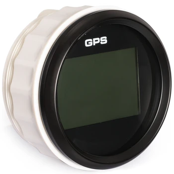 Digital resistente al agua GPS Velocímetro Odómetro Para Auto Marina Camión Con 7 Retroiluminación de Color 3-3/8