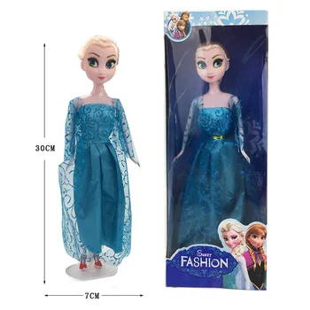 Disney 30CM Congelado muñeca Películas de TV de la Felpa de la Princesa Aisha juguete Aisha niña de la muñeca de regalo set de Juguetes para los niños