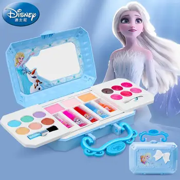 Disney congelado las niñas de la Princesa de los Cosméticos de maquillaje set de Belleza Set congelado anna elsa polaco maquillaje de Belleza cuadro de bebé niños regalo