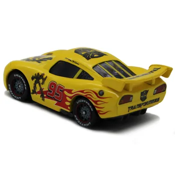 Disney Pixar Cars 2, Nº 95, de Rayo Mcqueen camaro Patrón de Metal Fundido a troquel de la aleación de Juguete modelo de Coche para niños de 1:55 de la Marca de juguetes nuevos
