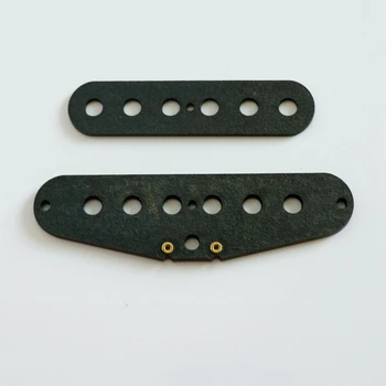 Donlis 3pcs/Pack de 52 mm placa de Fibra de recogida flatwork escalonar Alnico 5 varilla de SAN guitarra de recogida de kits para guitarra strat de recogida de piezas