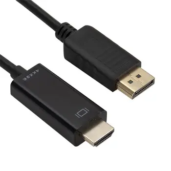 DP a HDMI Cable Compatible con 4K, macho a Macho de Display Port a HDMI Compatible Adaptador de Cable Para Proyector HDTV Converter