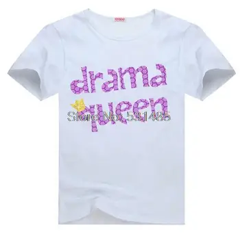 Drama Queen Camiseta Drama Mean Girls camiseta para niño niños niños niño niña de dibujos animados camiseta