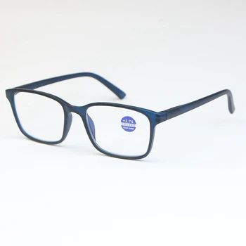 DRDAR Hombres gafas de Lectura 18009 marco Cuadrado de la Moda salvaje negro Anti-luz azul de las Mujeres gafas de Enviar el élder regalos