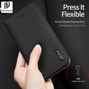 DUX DUCIS una funda de piel para Samsung Galaxy S20 Ultra caja del Teléfono Flip Caso de Cartera para la Galaxia S20 Más Caso con la Ranura para Tarjeta