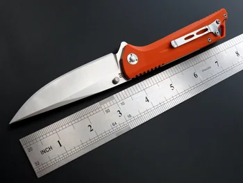 Eafengrow EF35 58-60HRC D2 Hoja G10 Mango Plegable cuchillo de Supervivencia Camping herramienta de Caza de Bolsillo Cuchillo táctico de la edc, al aire libre de la herramienta