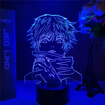 El Anime de la Lámpara Satoru Gojo Luz Jujutsu Kaisen Led Luz de la Noche para Regalo de Cumpleaños de Jujutsu Kaisen la Lamparita Satoru Gojo de la Lámpara