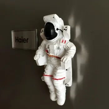 El astronauta Memorial colector de imán de nevera conectada a Chino astronauta 3D magnético