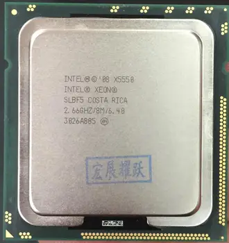 El Procesador Intel Xeon X5550 2M Cache, 2.6 GHz Intel ) LGA1366 de Escritorio CPU