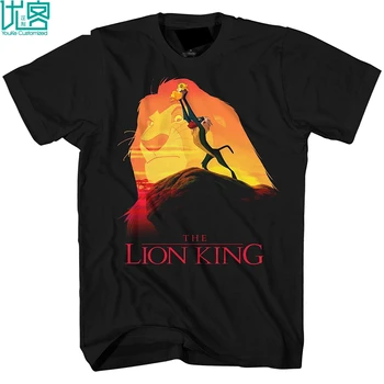 El Rey león Pride Rock Rafiki Simba África Mundo Camiseta de los Hombres Adultos de la Gráfica de la Ropa T-Shirt 2019 Verano Herren Corto