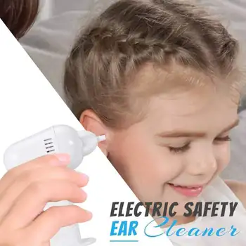 Eléctrico Oído de Aspiración Artefacto de cera en los Oídos aspiradora Portátil sin dolor de Oído Limpiador Eléctrico Limpiador del Oído de Succión de Vacío de Eliminación de C