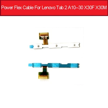 En Off Power Flex Cable Para Lenovo Tab 2 A10-30 TB2-X30L X30F X30M Poder dormir Botón Flex Cinta de Piezas de Repuesto
