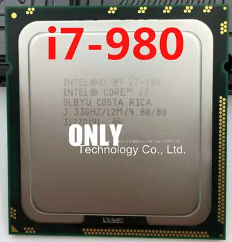 Envío gratis INTEL i7-980 i7 980 Procesador de la CPU de 3.33 GHz de 32 nm de Seis núcleos 130W scrattered piezas
