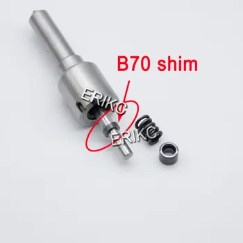 ERIKC B70 Juntas Inyector Piezoeléctrico de la Boquilla de Ajuste de las Cuñas Tamaño 1.62-1.80 mm Diesel Reparación de Lavadora de Piezas 50pcs para Bosch Pizeo Inyección