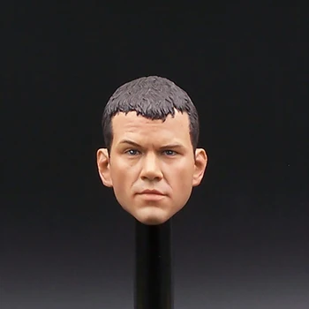Escala 1/6 Figura de Acción de los Accesorios de la Cabeza de Tallar, Esculpir Matt Damon cabeza Masculina sculptculpt Ajuste 12