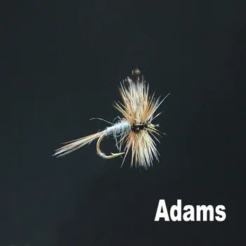 ESPECTADOR 4styles 14#16# Adán Serie moscas 5pcs/cuadro por excelencia de mosca seca adán paracaídas wulff irrestible de la mosca de señuelos de pesca
