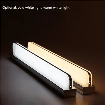 Espejo de LED de Luz 42/52/62cm/72cm 9/12/14W/16WAC110-240V Impermeable Moderna Cosmética de Acrílico Lámpara de Pared Para cuarto de Baño de Luz