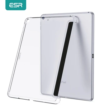 ESR para iPad Air 3 Caso 2019 Duro Caparazón Transparente Duro Caso se Ajusta con el Teclado Inteligente Slim Fit de la Cubierta Trasera para iPad Air 3 2019 10.5