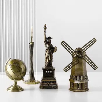 Estatua de la Libertad, Regalo de la Graduación de Escritorio Creativo de Vivir en Casa de Decoración de la Habitación de los Adornos de la Sala de Gabinete del Vino de Pisa, la Torre de la Artesanía